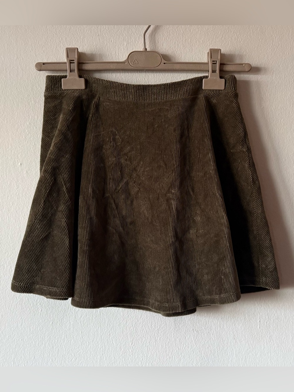 Olive Green Circle Skirt